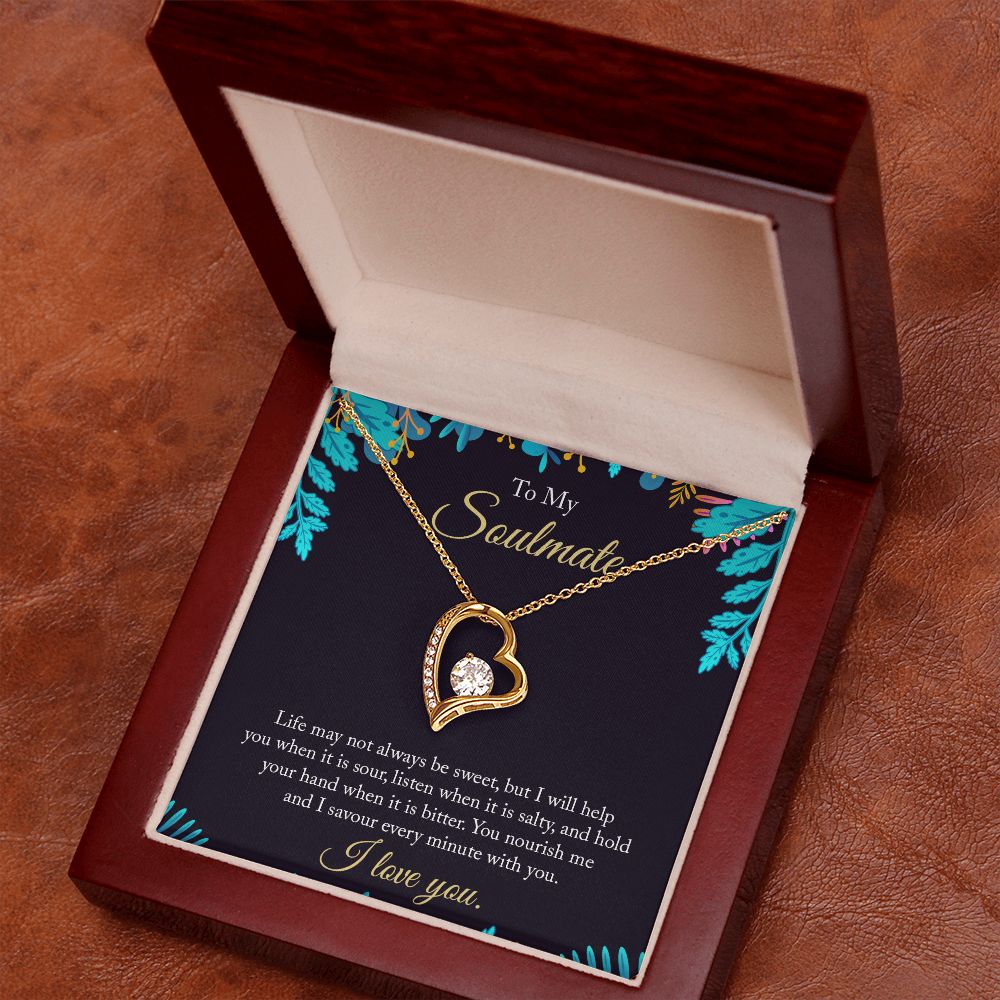 To My Soulmate - Forever Love Necklace - Give Smiles Away