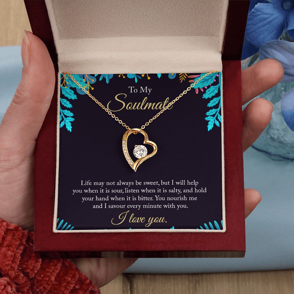 To My Soulmate - Forever Love Necklace - Give Smiles Away