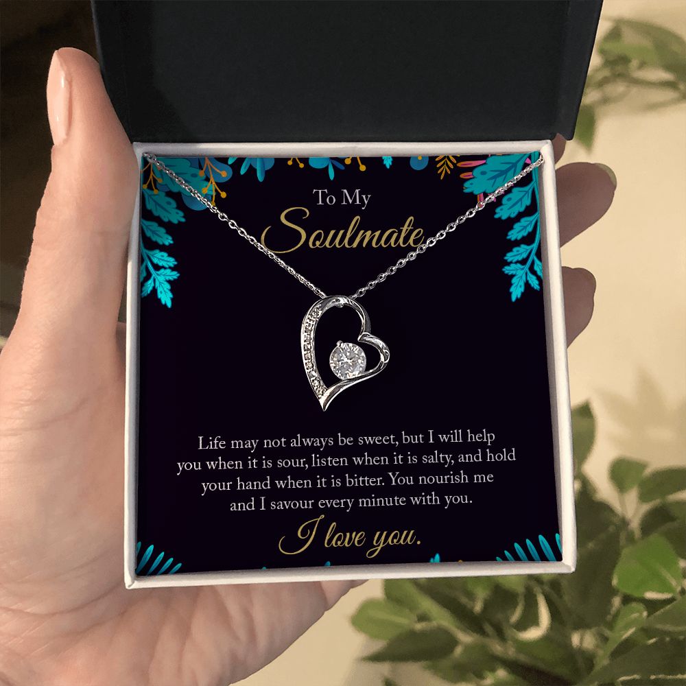 To My Soulmate - Forever Love Necklace - Give Smiles Away