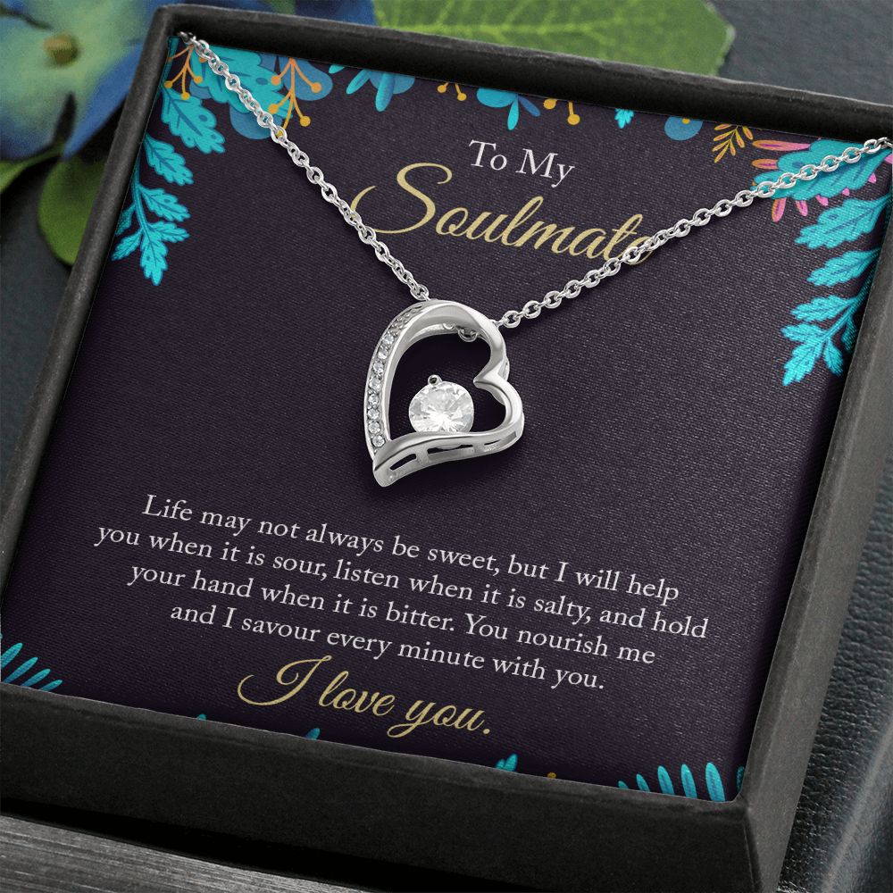 To My Soulmate - Forever Love Necklace - Give Smiles Away