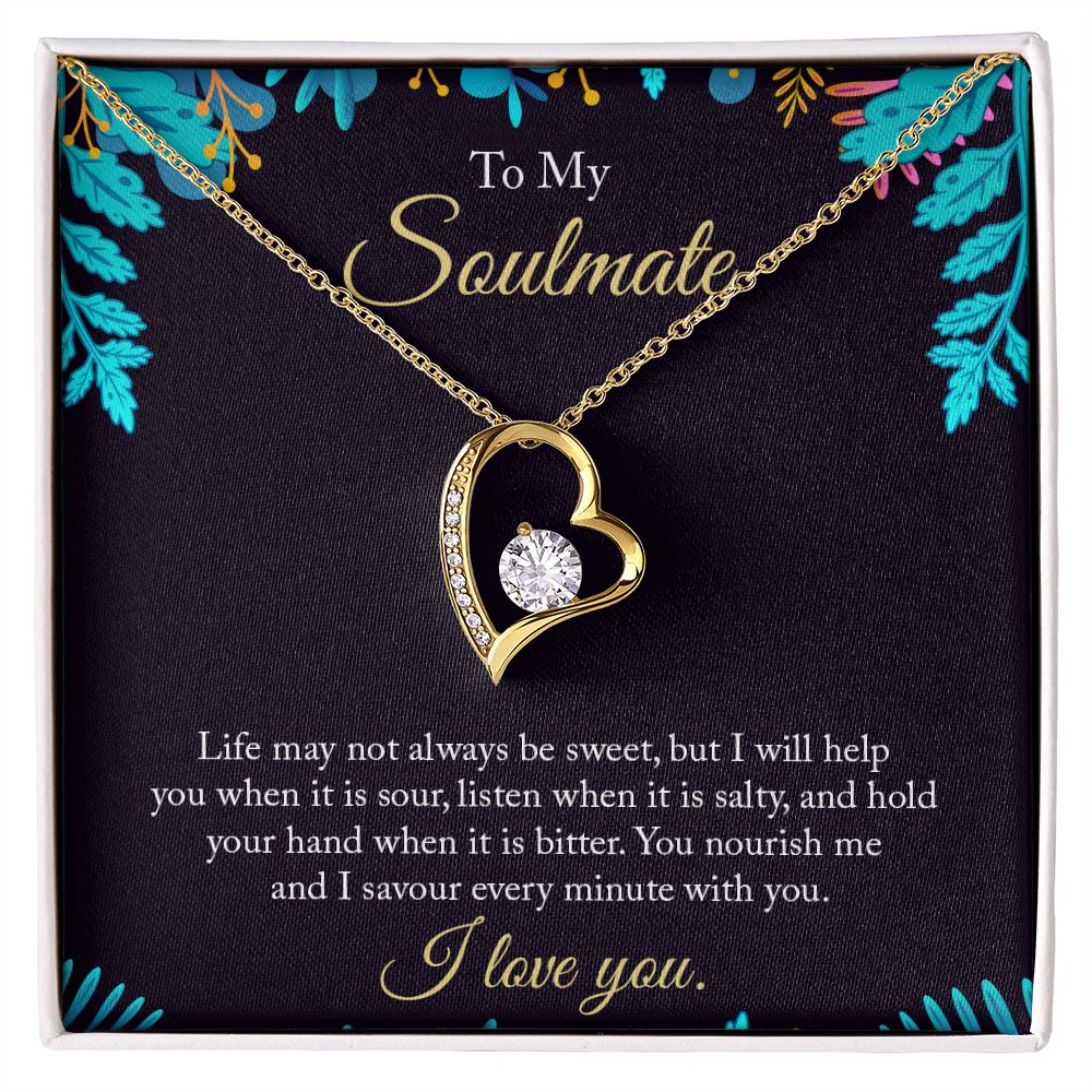 To My Soulmate - Forever Love Necklace - Give Smiles Away